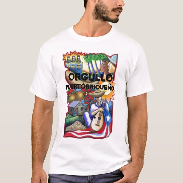 T-shirt Orgullo Puertorriqueño (Devant)