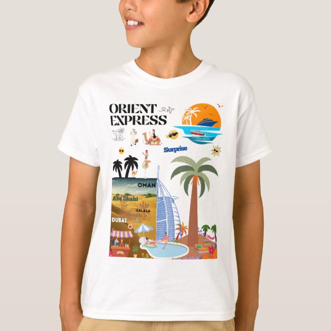 T-SHIRT ORIENT EXPRESS (Devant)