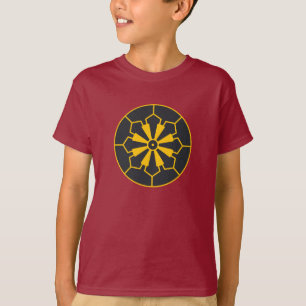 T-shirt Oriental Grey Japon Sanja Matsuri Komagata Mon Art
