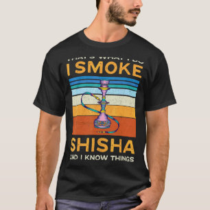 T-shirt Oriental Shisha Hookah Arkila Narguile Arguile Ch