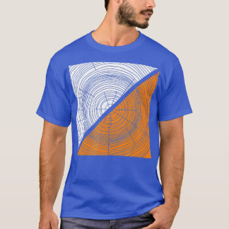 T-shirt Orientateur Sport Tree Ring Orientateur Randonnée