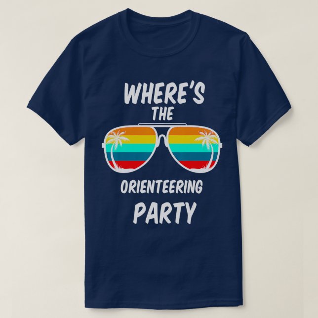 T-shirt Orientation amusante cool 1 (Design devant)