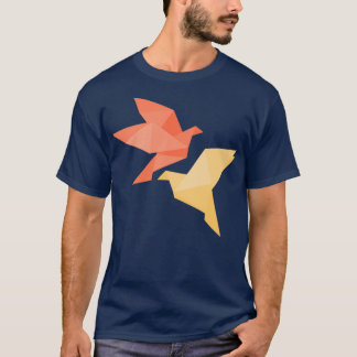 T-shirt Origami Bird 20