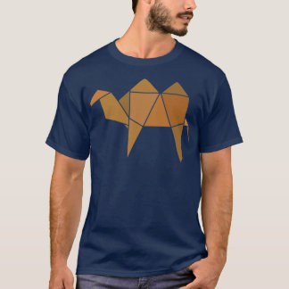 T-shirt Origami Camel