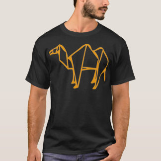 T-shirt Origami Camel 1