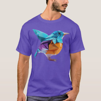 T-shirt Origami coloré Oiseau Un délice artisanal pour gi