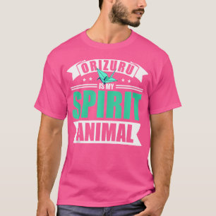 T-shirt Origami Maître Orizuru Est Mon Esprit Animal Origa