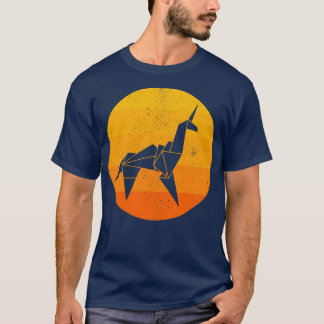 T-shirt Origami Unicorn