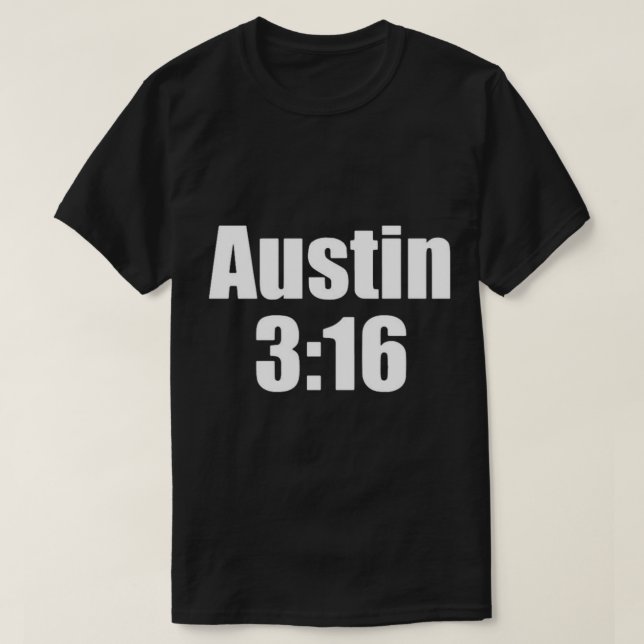 T-shirt Original Austin 316 Stone Cold Steve Austin Inspir (Design devant)