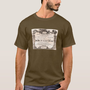 T-shirt Original playbill, première de Vienne de Don Giova
