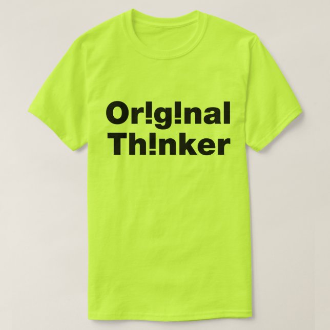 T-shirt Original Thinker (Design devant)