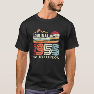 T-shirt Original Vintage 1955 Anniversaire Légende Vintage