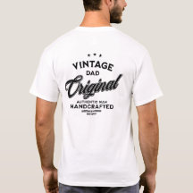 T-shirt original vintage Papa Imprimer