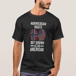 T-shirt Origines norvégiennes mais cultivé comme une Norvè