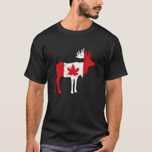 T-shirt Orignal de la feuille d'érable Drapeau canadien Ca