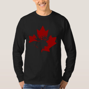 T-shirt Orignal du Canada Érable Fierté Vintage Drapeau Ca