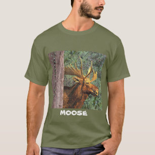T-shirt Orignaux du Maine