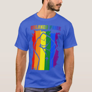 T-shirt Orlando Florida LGBT Pride Mois LGBTQ Rainbow Fla