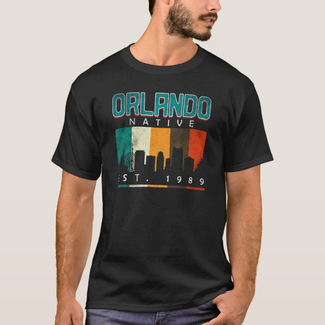 T-shirt Orlando Native Est. 1989 (Devant)