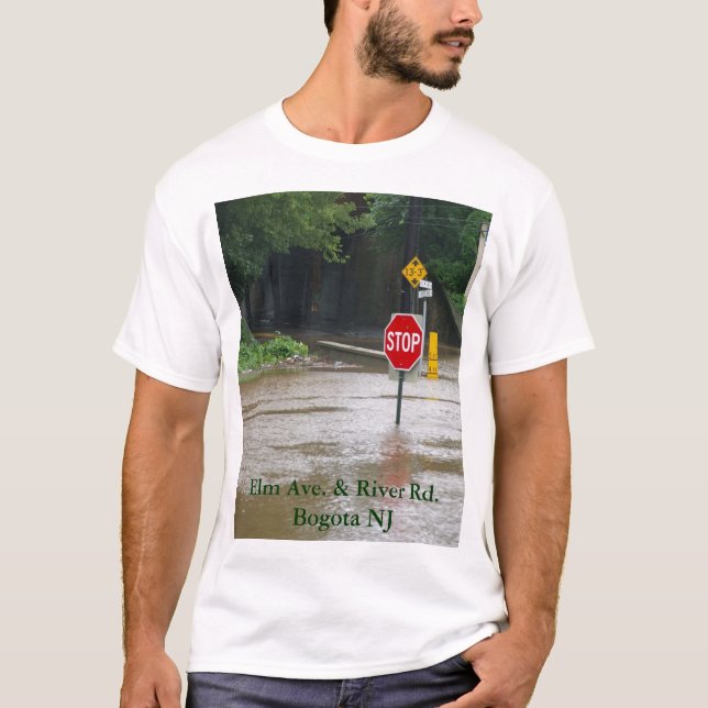 T-shirt Orme et rivière (Devant)