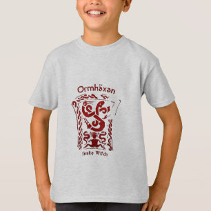 T-shirt Ormhäxan Snake Witch Rune