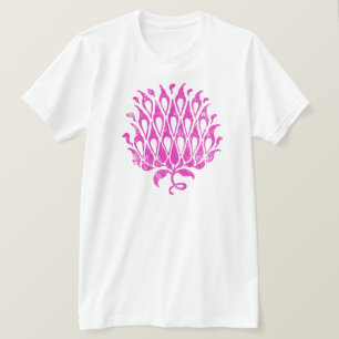 T-shirt Ornement floral classique Illustration botanique