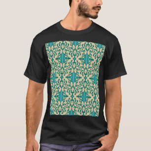 T-shirt Ornement floral : Moderne à la mode sans couture