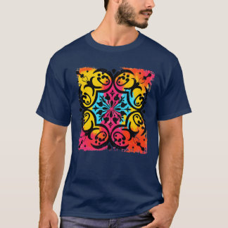 T-shirt Ornement Médiéval Minimaliste 90s garçon ee