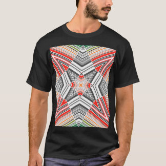 T-shirt Ornementale : Striped Arrière - plan sans couture