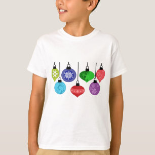 T-shirt Ornements de Noël