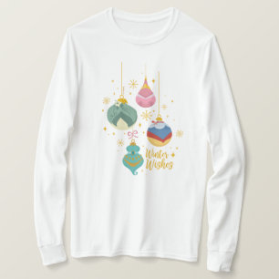 T-shirt Ornements Disney Princess   Souhaits d'hiver