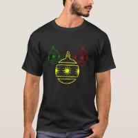 T-shirt - ornements (foncés)