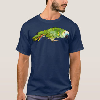 T-shirt Ornery Blue Frontière Amazon Parrot