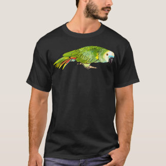 T-shirt Ornery Blue Frontière Amazon Parrot 1