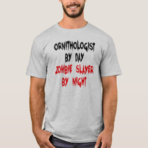 T-shirt Ornithologue Zombie Slayer