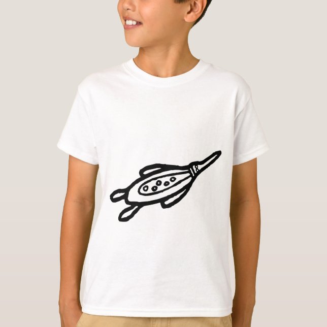T-shirt Ornithorynque, dessin australien (aborigène) (Devant)