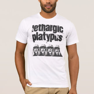 T-shirt Ornithorynque léthargique 4 têtes