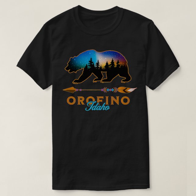 T-shirt Orofino Idaho Souvenir Premium  (Design devant)