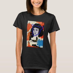 T-shirt Orphelin noir Clone MK Abstrait - Project Leda