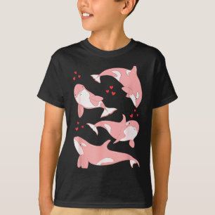 T-shirt Orque Mignon Baleine Biologiste Marin Animaux Mari
