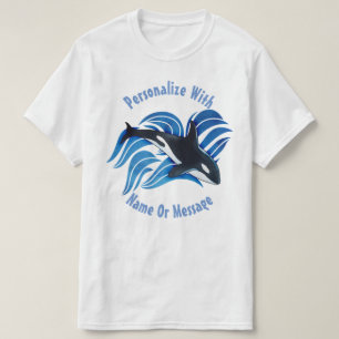 T-shirt Orque PERSONNALISÉE d'océan