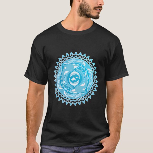 T-shirt Orques Dolphins Tortue de mer (Devant)