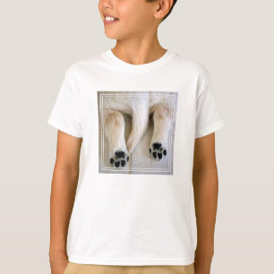 T-shirt Orteils de marionnettes d'or