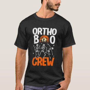 T-shirt Ortho Squad Éffrayant Ortho Orthopédique Halloween