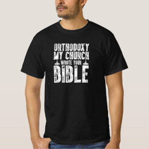 T-shirt Orthodoxe l Eglise orthodoxe l Dit Drôle
