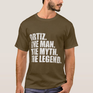 T-shirt OrtizOrtiz Nom de famille Ortiz Nom de famille Ort