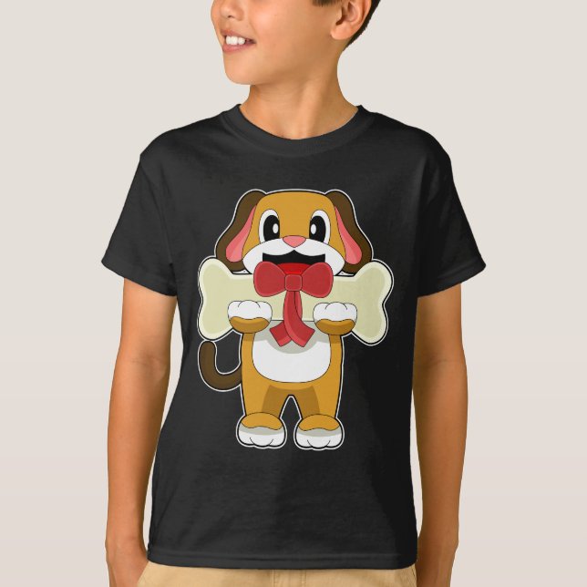 T-shirt Os de chien (Devant)