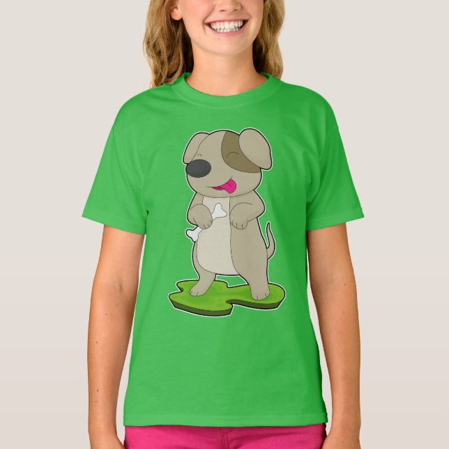 T-shirt Os de chien (Devant)