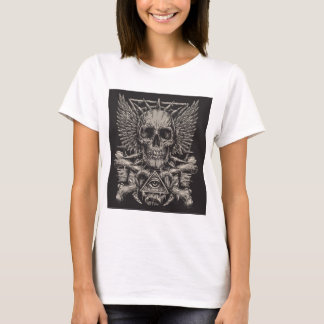 T-shirt os et crânes