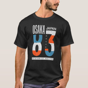 T-shirt Osaka Japon 83 Océan Nord-Ouest Pacifique